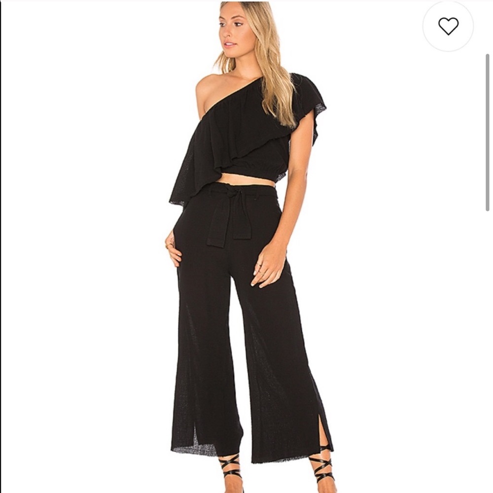 Faithfull the Brand Black Carmen Pants Size 6